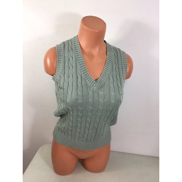 John Galt Varsity Sweater Vest Womens Small - Picture 3 of 7